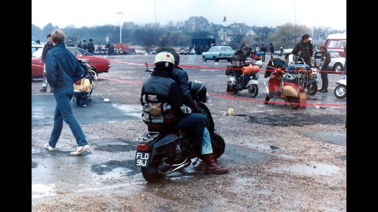Weymouth Scooter Rally 1983