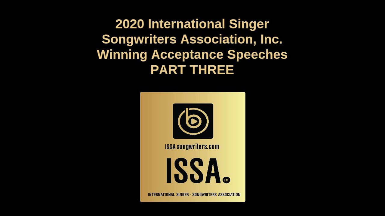 Part Three, Finale 2020 ISSA Awards Worldwide Acceptance Speeches