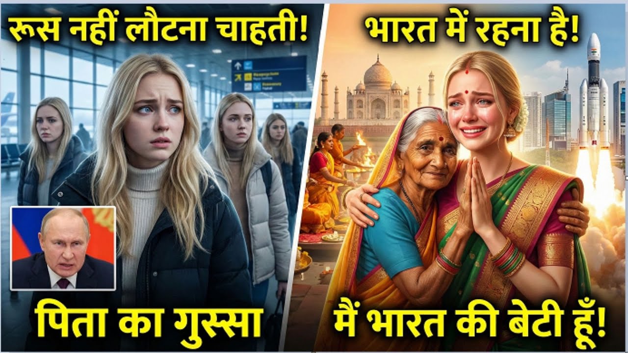 भारत को 'गरीब' कहने वाली रूसी अरबपति की बेटी ने जब गांव देखा, तो जो हुआ उसे देख दुनिया हैरान है