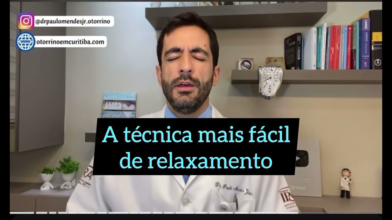 A técnica mais simples e eficaz de relaxamento respiração