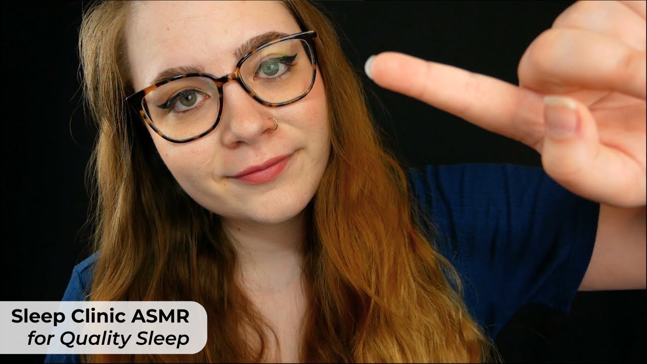 Sleep Clinic with Muscle Relaxation, Hypnotic Induction, & Sleep Affirmations ✨ ASMR Soft Spoken RP