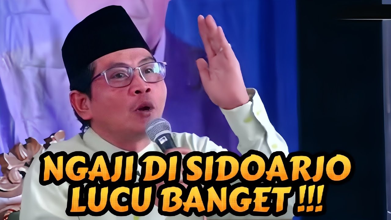 PENGAJIAN AKBAR ABAH ANZA KH ANWAR ZAHID DI SIDOARJO