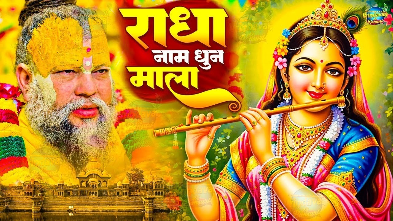 श्री राधा श्री राधा नाम जप 1008 Baar | Radha Naam Dhun Premanand Ji Maharaj | Vats Bandhu Radha Dhun