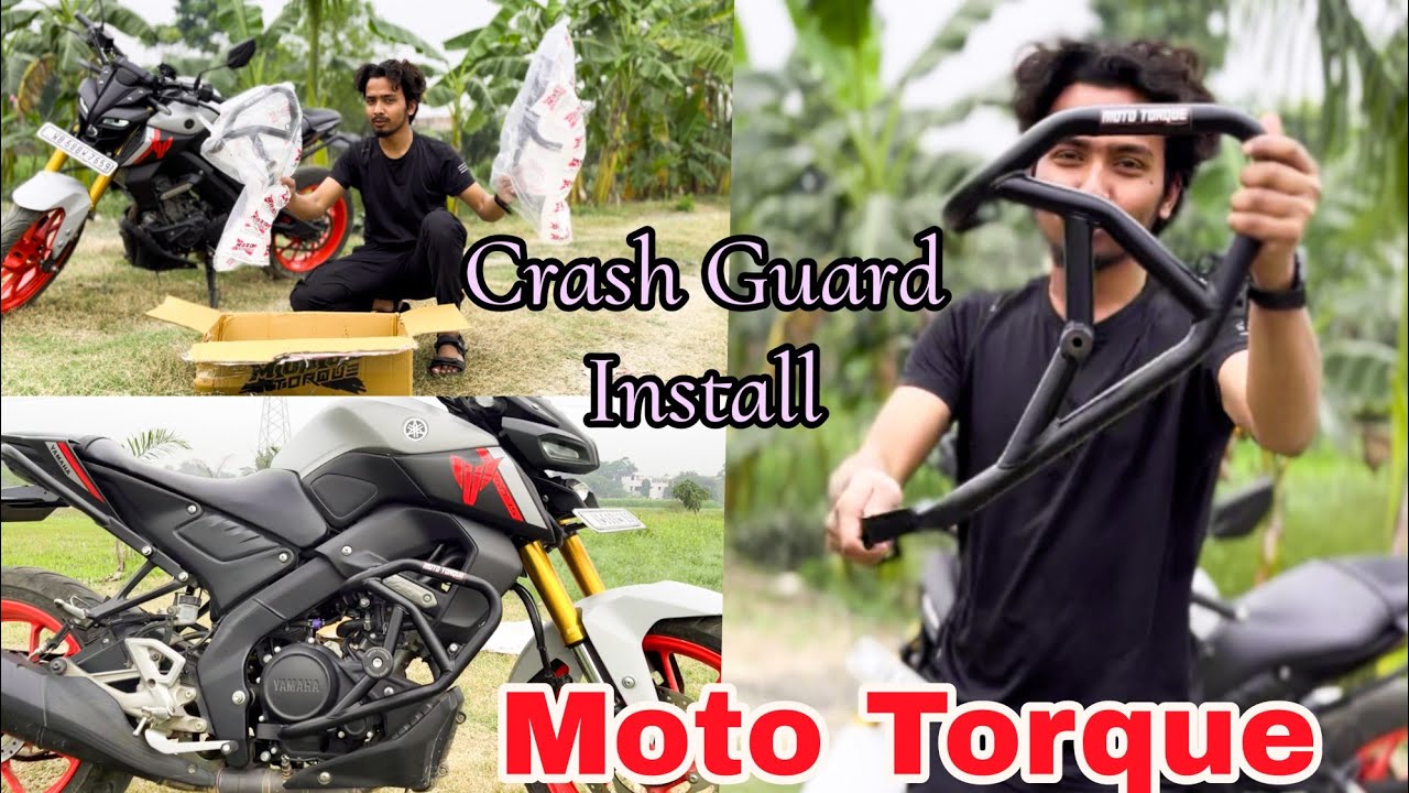 BEST CRASH GUARD FOR MT 15 || #soripvlogs  #unboxing #mt15