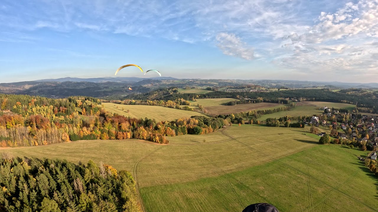 2025 10 20 Paragliding - Zásada - strong bumpy conditions