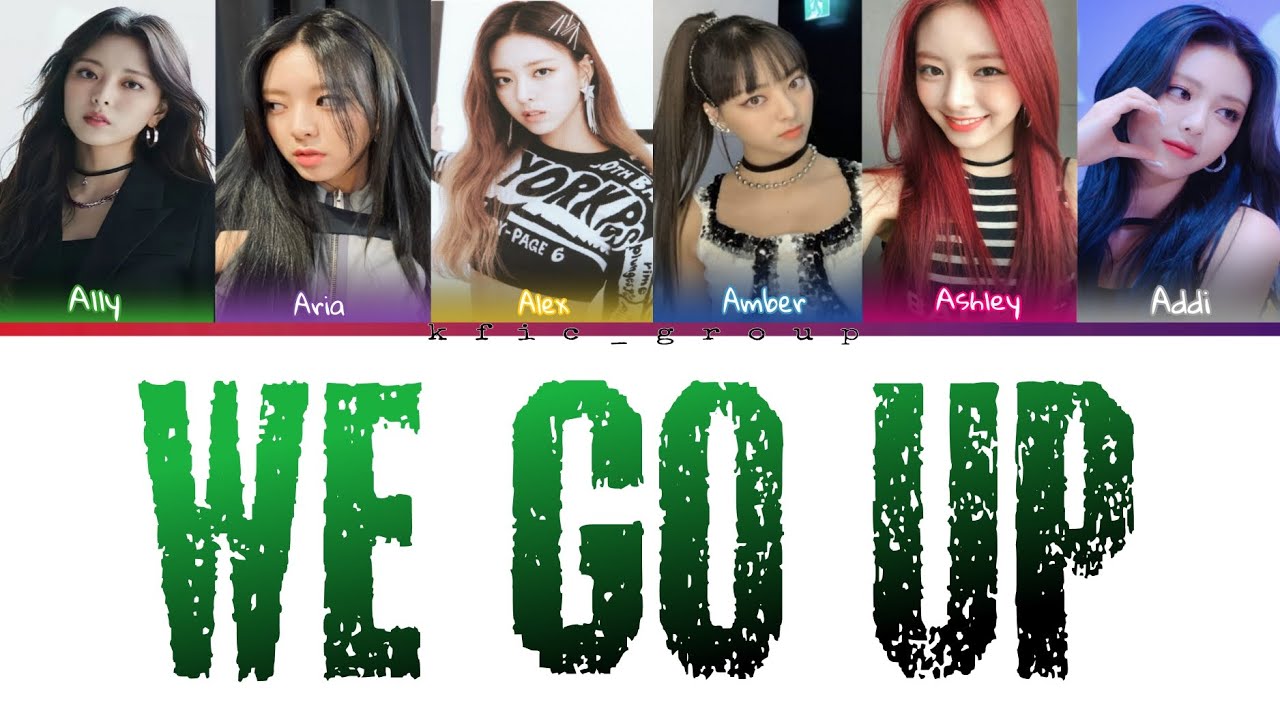 MY GIRL GROUP (6 MEMBERS) - WE GO UP (BABYMONSTER) (OT7 AI BY @amitkpoplds)