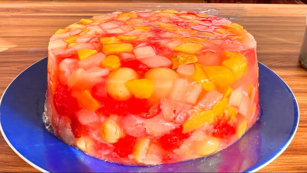 Gelapastel frutal extremadamente f&aacute;cil, delicioso #postreparanavidad