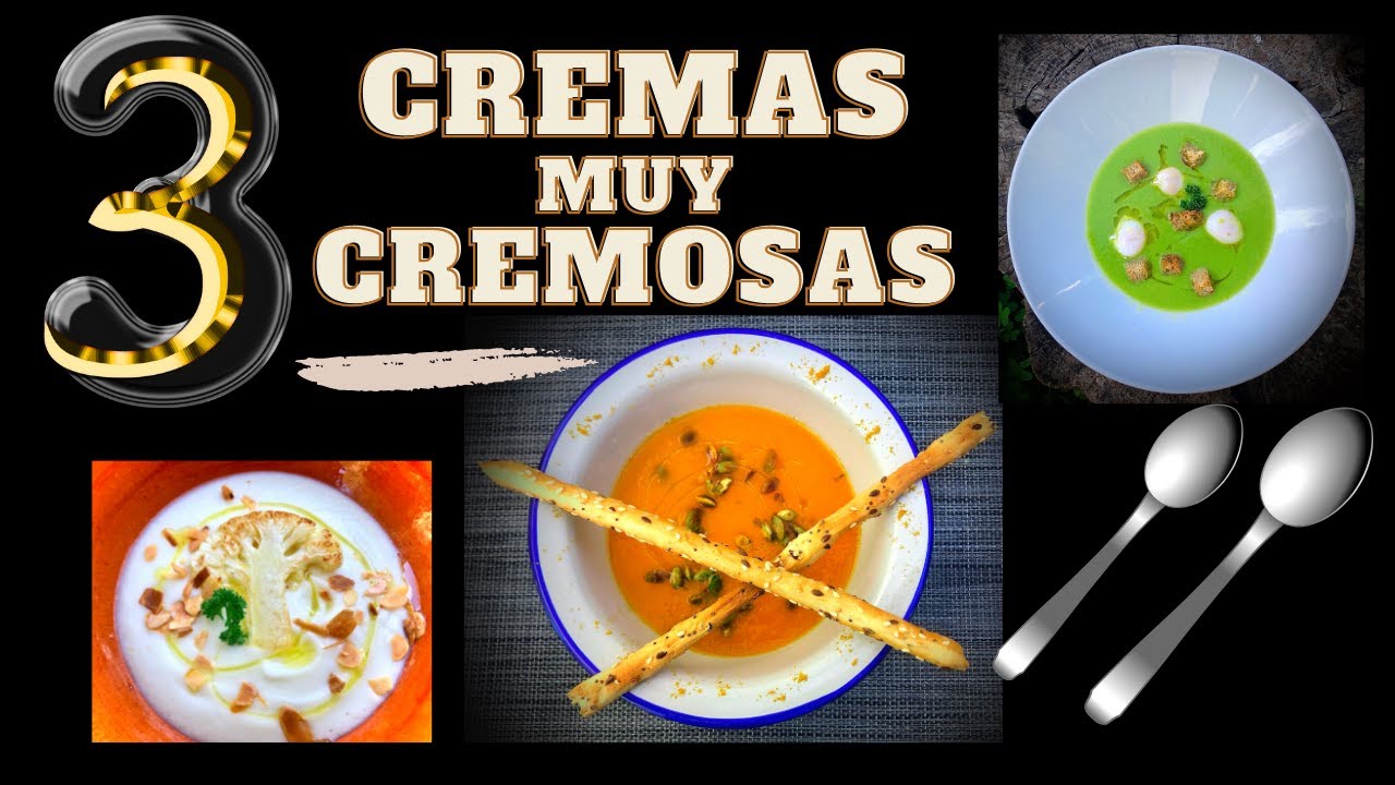 3 CREMAS muy CREMOSAS para darle a la Cuchara 🥄 sin parar 😲 - GUILLE RODRIGUEZ