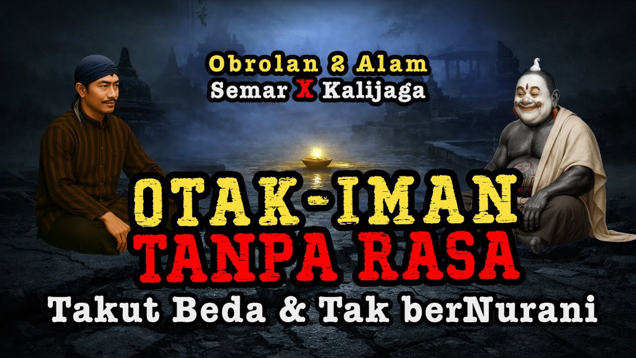 Obrolan 2 Alam - Dakwah TANPA Ribut IMAN - Semar X Sunan Kalijaga ‼️ #semarjawa #semarbercerita