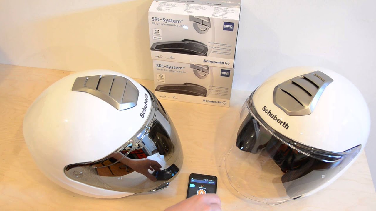 Kask Metropolitan 1 Schuberth SRC System Bluetooth Cardo - komunikacja między kaskami