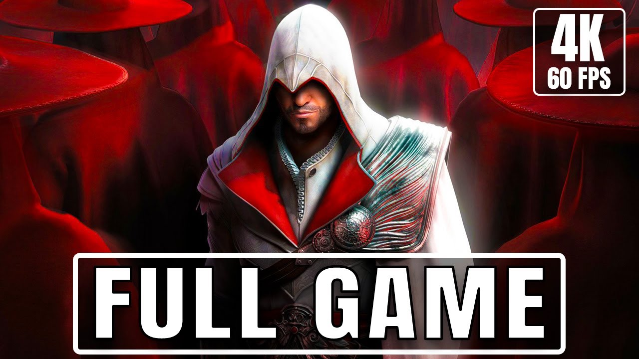 ASSASSIN'S CREED BROTHERHOOD Gameplay Walkthrough FULL GAME [4K 60FPS PC ULTRA] - No Commentary