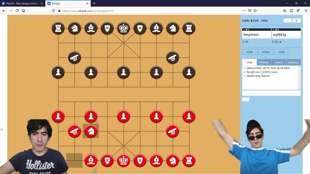 Aprendiendo ajedrez chino xiang qi xiangqi