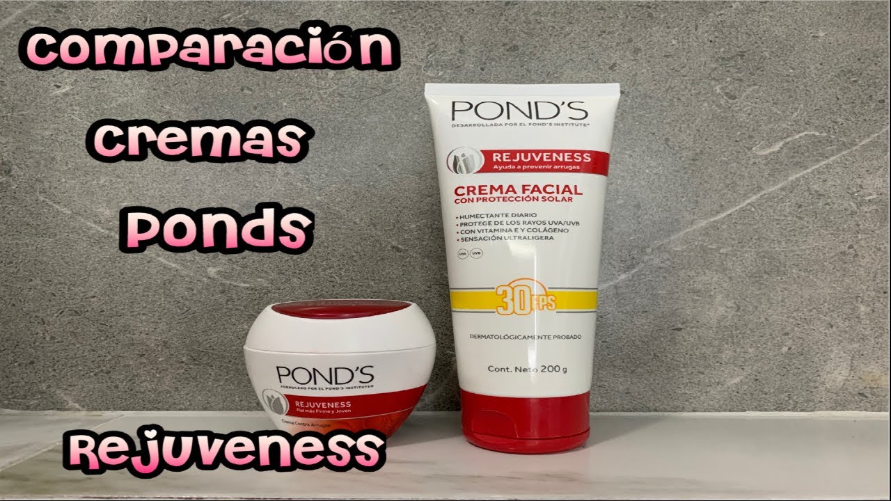 COMPARACION DE  CREMAS PONDS REJUVENESS  ANTIA- ARRUGAS ❓CUAL ES MEJOR ❓ MI OPINION 😱