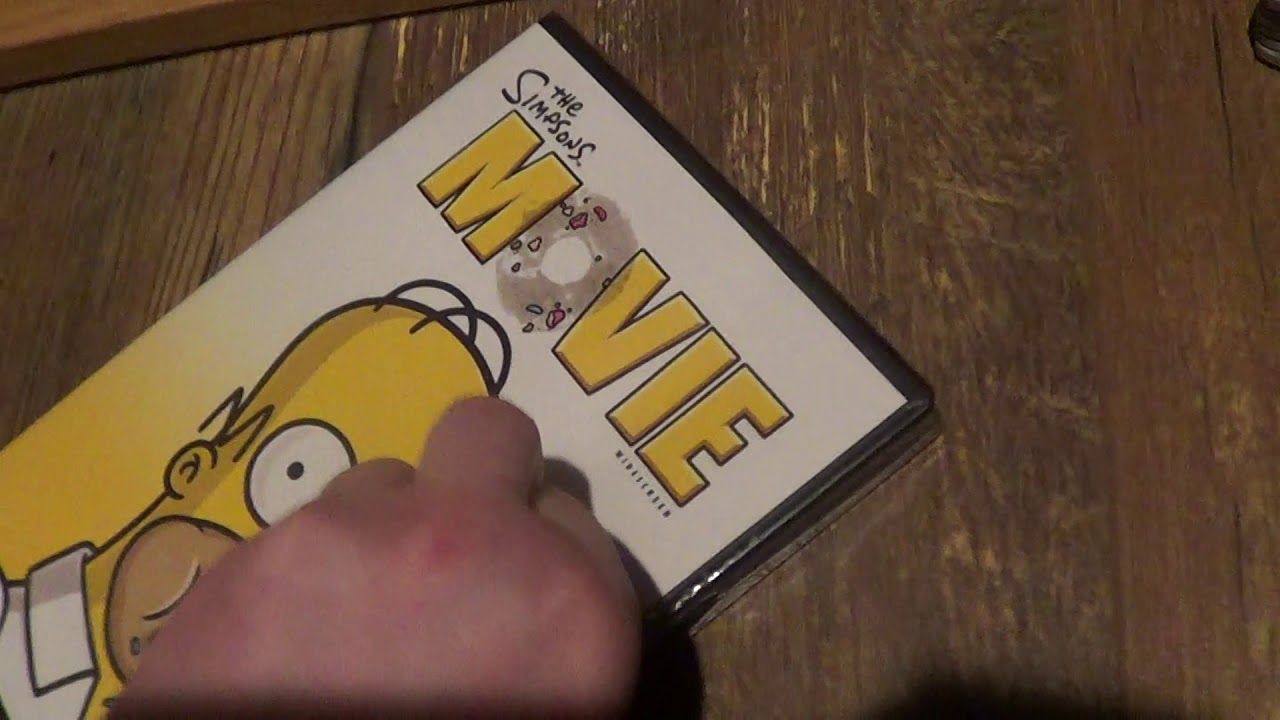 Simpsons Movie DVD Unboxing