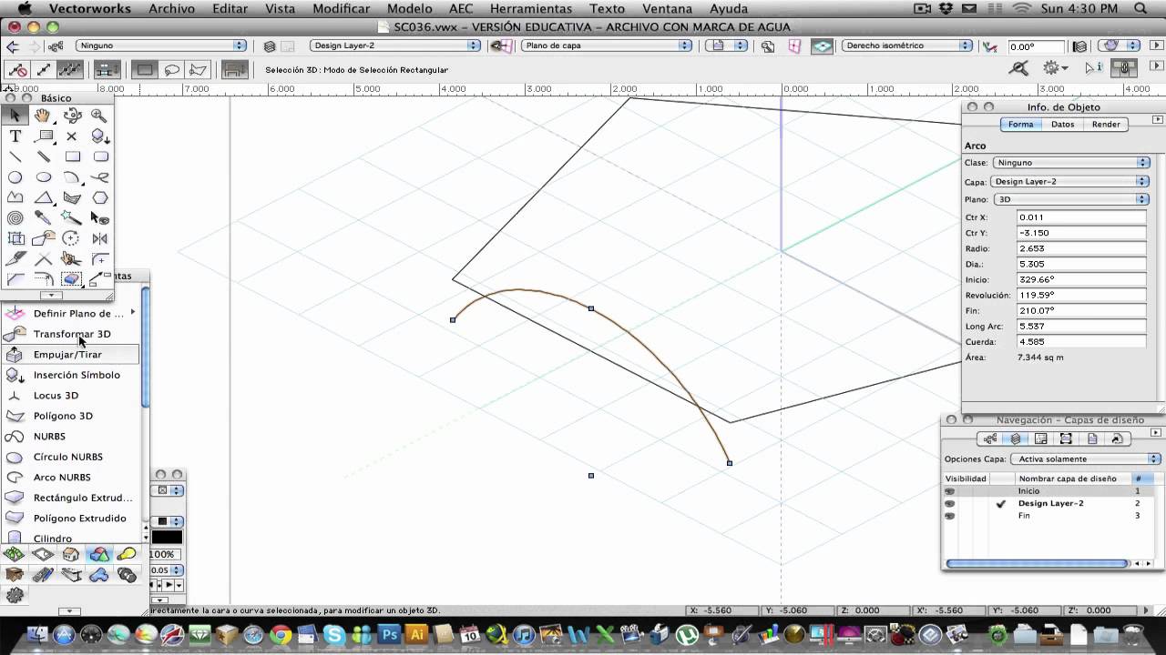 RV - 037 - Modelando una carpa en Vectorworks