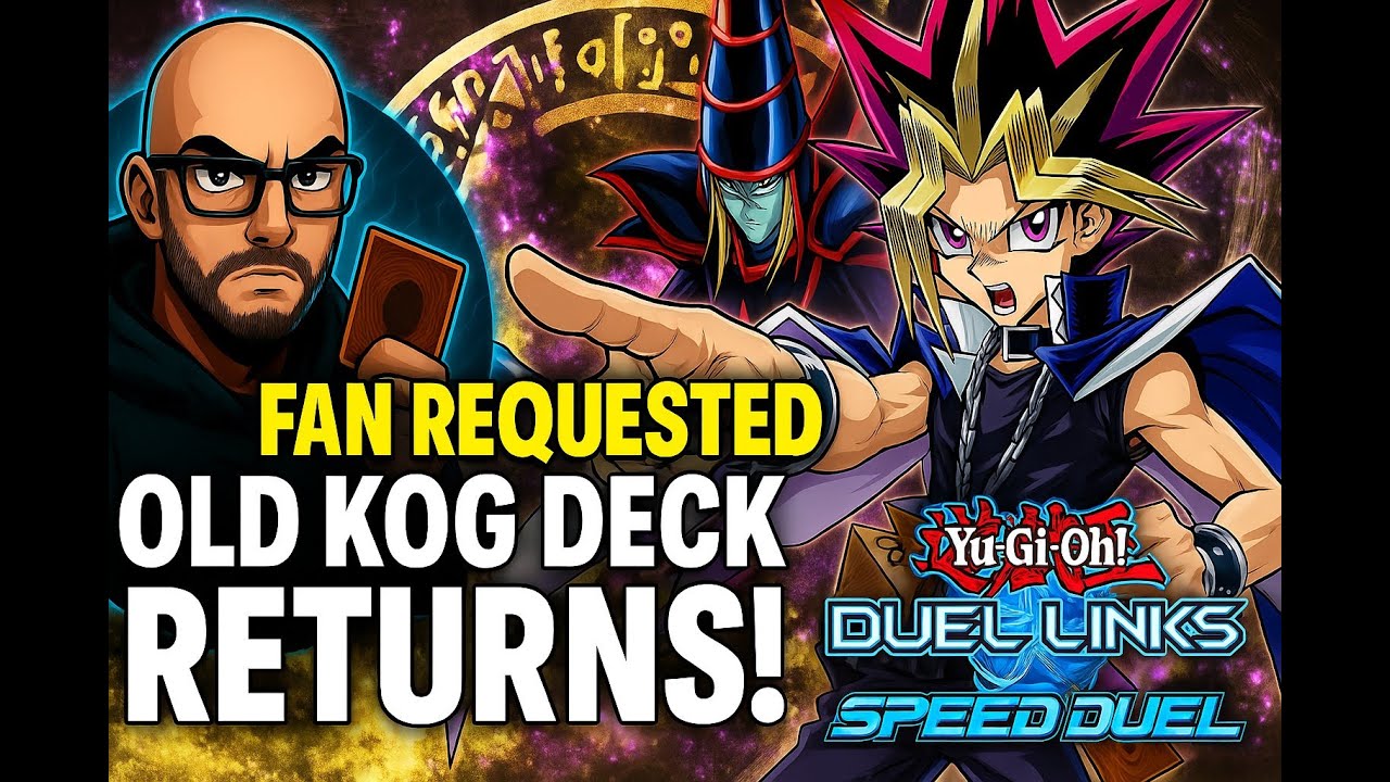“Dark Magician Deck from 2 Years Ago?! Fan Challenge to Reach KOG | Duel Links LIVE”🔥