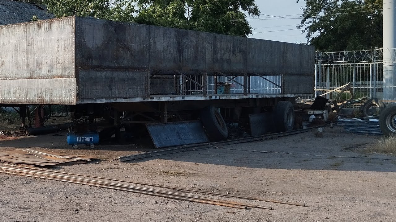 24 июня. Все еще стоим. Варим прицепы. Разбираем ходовую.