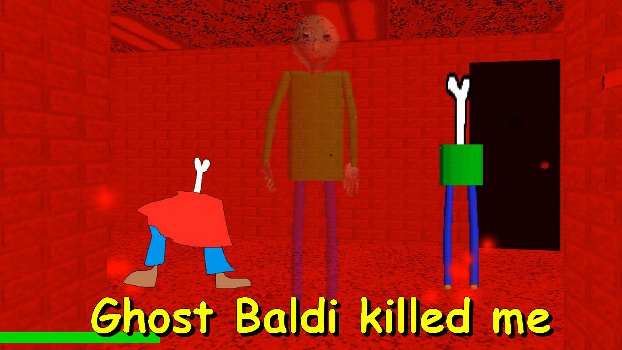Ghost baldi killed me | Bald Impostor (Baldi's Basics Mod)