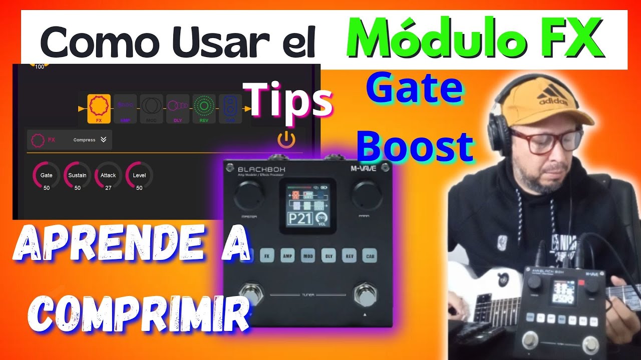Modulo FX Black Box : Gate, Boost y Compresor (Tips, úsalo correctamente)🤯😱