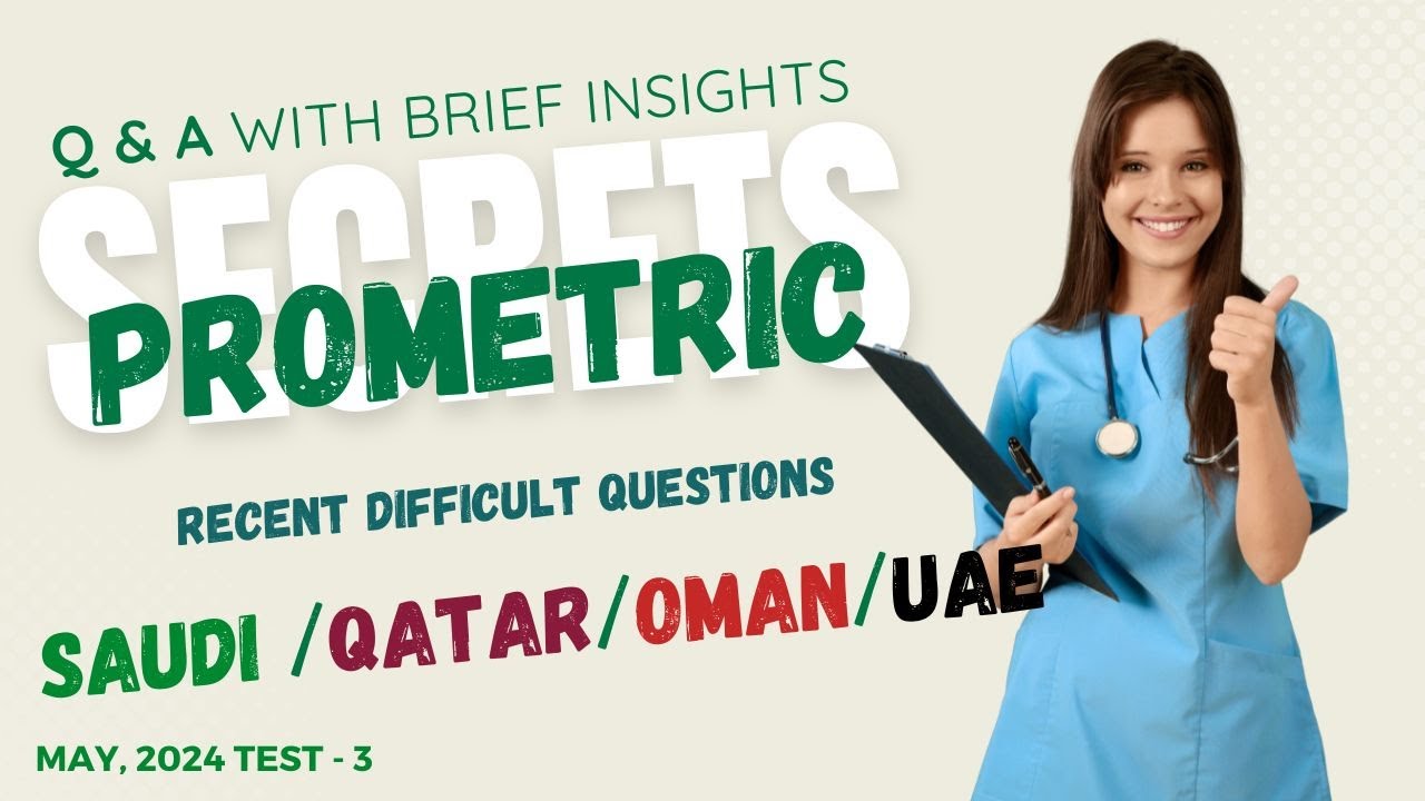 Most-Repeated Prometric MOH, DHA & HAAD Questions May, Test-3 #mohexamquestions #prometric