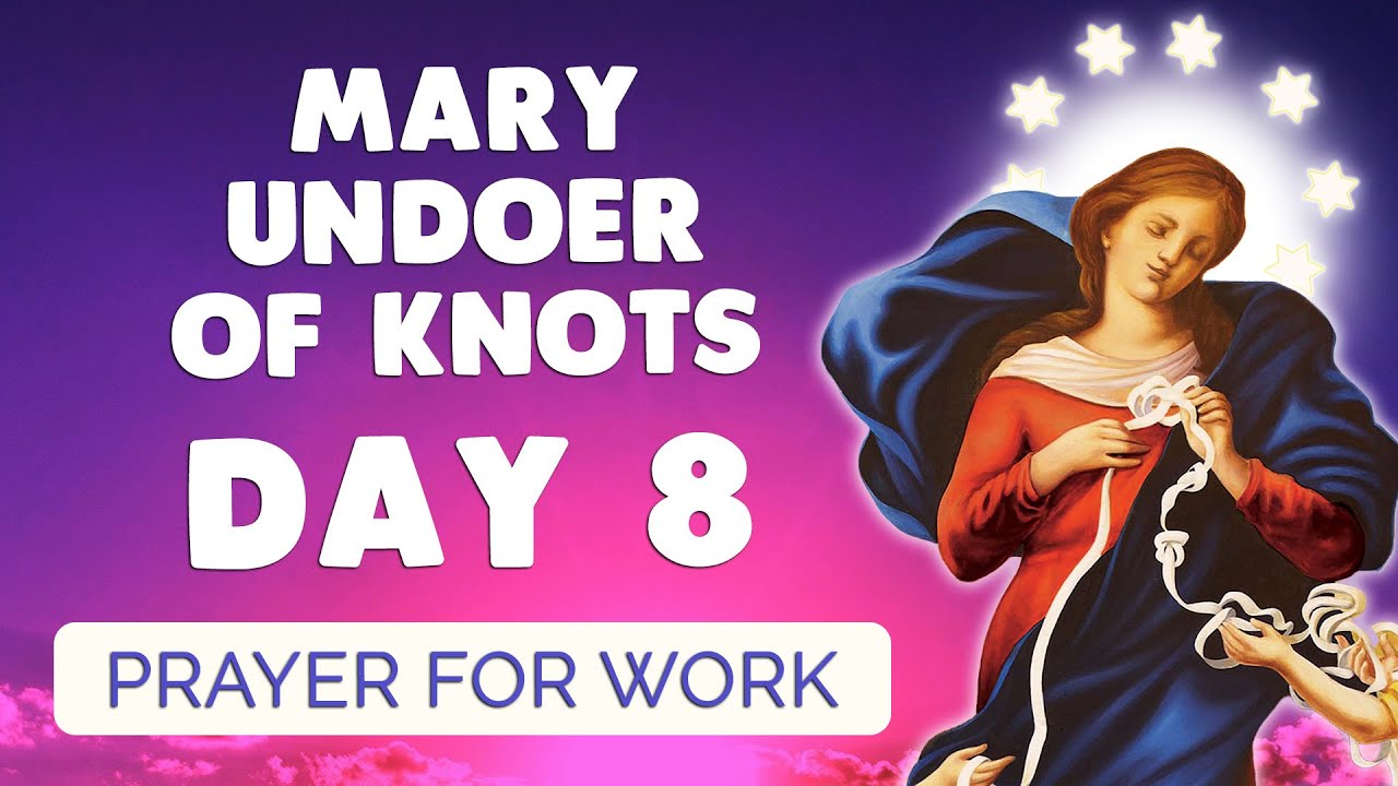🙏 ROSARY of MARY UNDOER of KNOTS Day 8 🙏 Novena Prayer