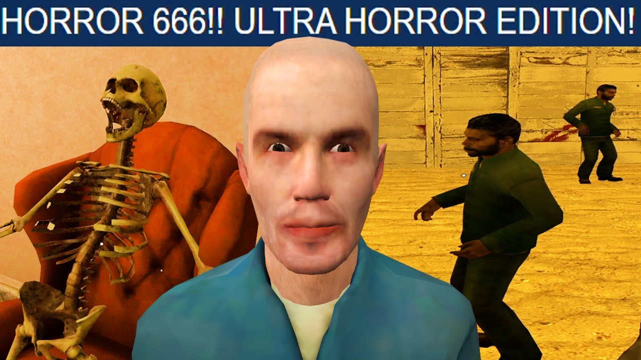 GMOD дырявые хоррор карты 17...