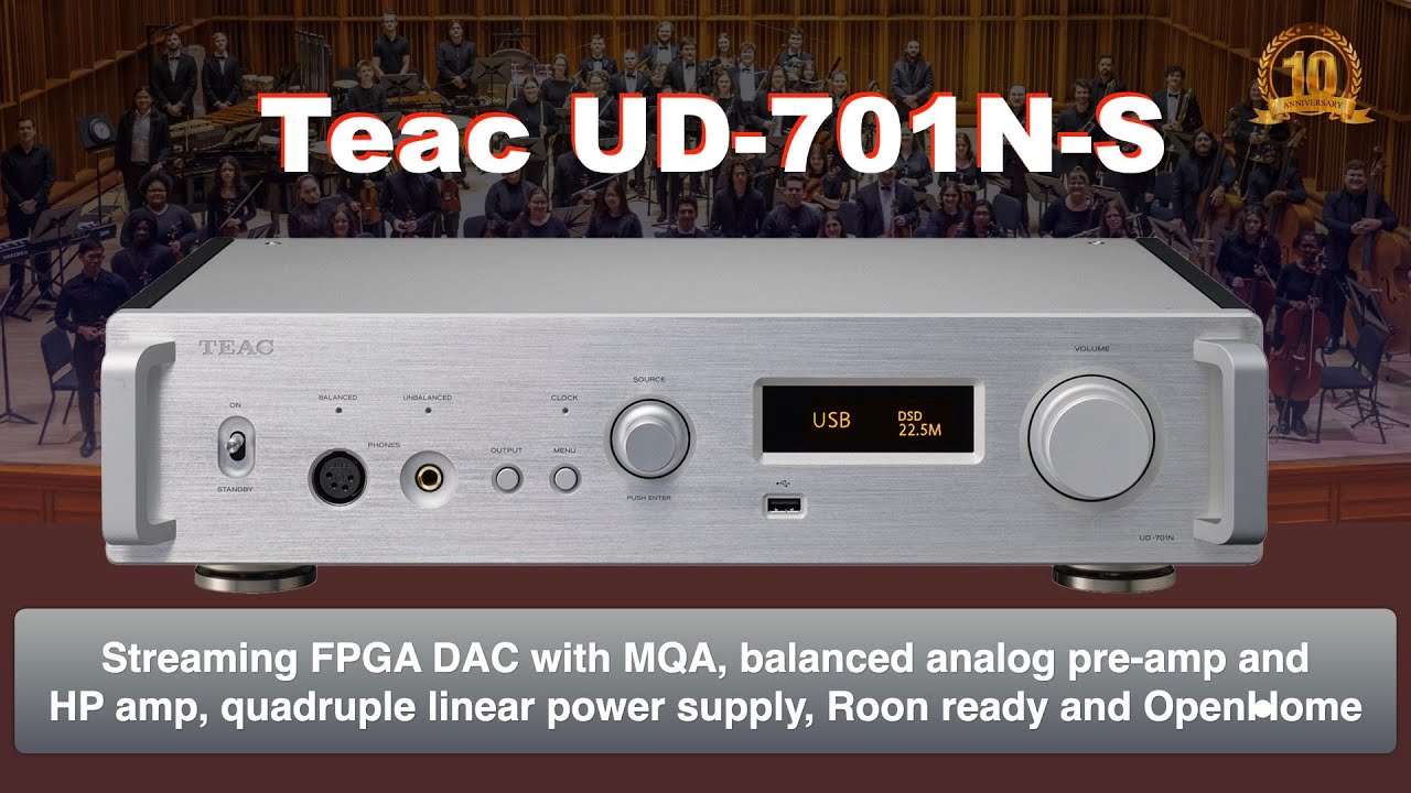 Teac UD-701N: DAC, balanced analog pre-amp and HP amp and more
