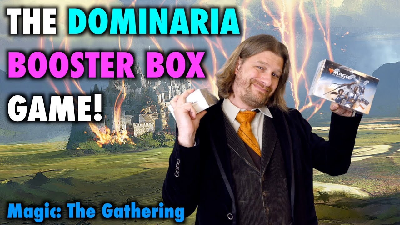 Давайте сыграем в игру «Dominaria Booster Box» для Magic: The Gathering!