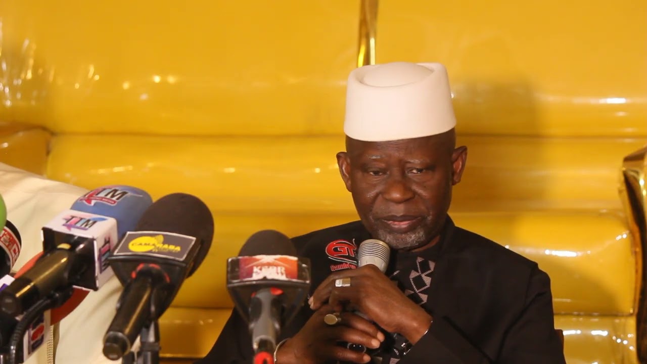 A dedicated speech of Ousainou Darboe @ a  press conference in Manjai.