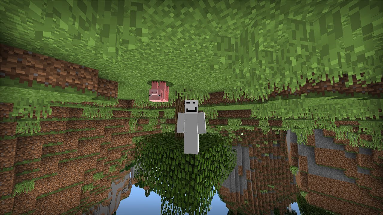 Перевернутый Minecraft