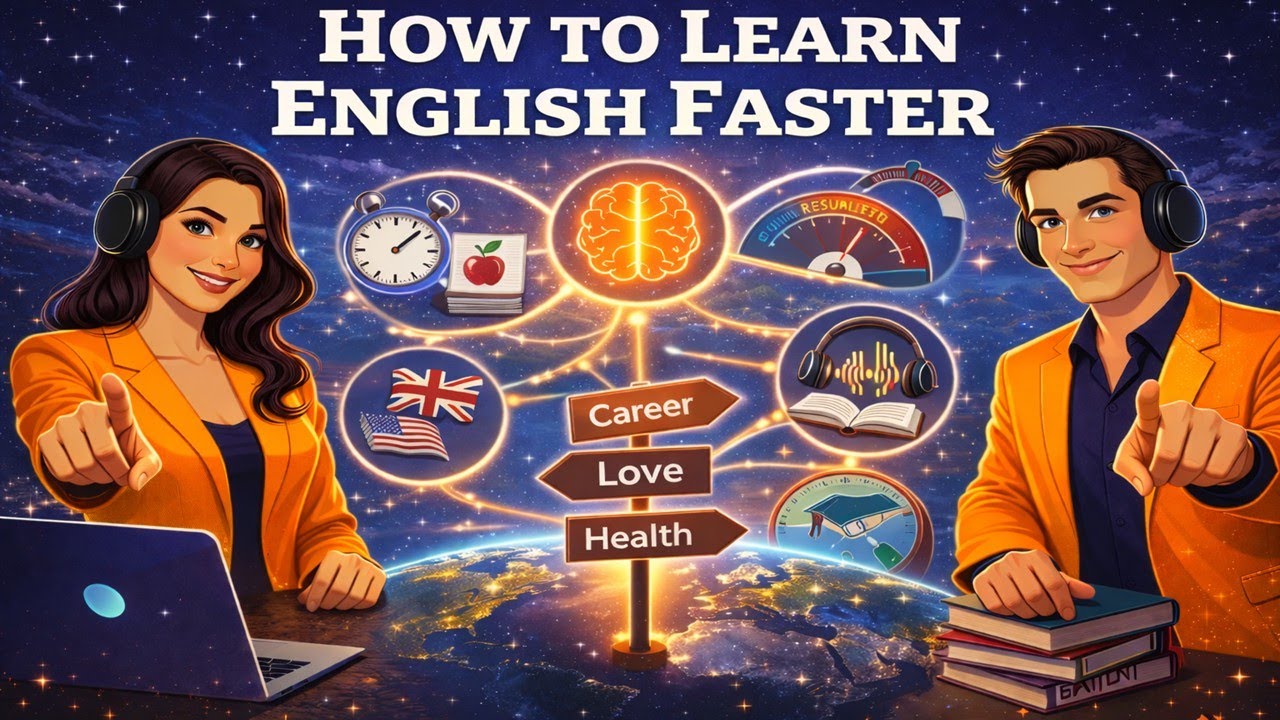 How to Learn English Faster | Learn English with Podcasts– Slow Listening & Fluency Practice (A1–A2)