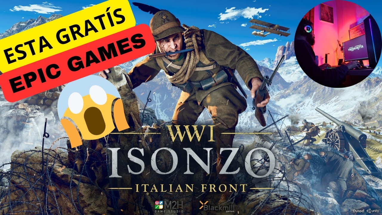 WWI ISONZO - GRATÍS NA EPIC GAMES - CORRE CORRE - VAMOS TESTAR O JOGO #isonzo