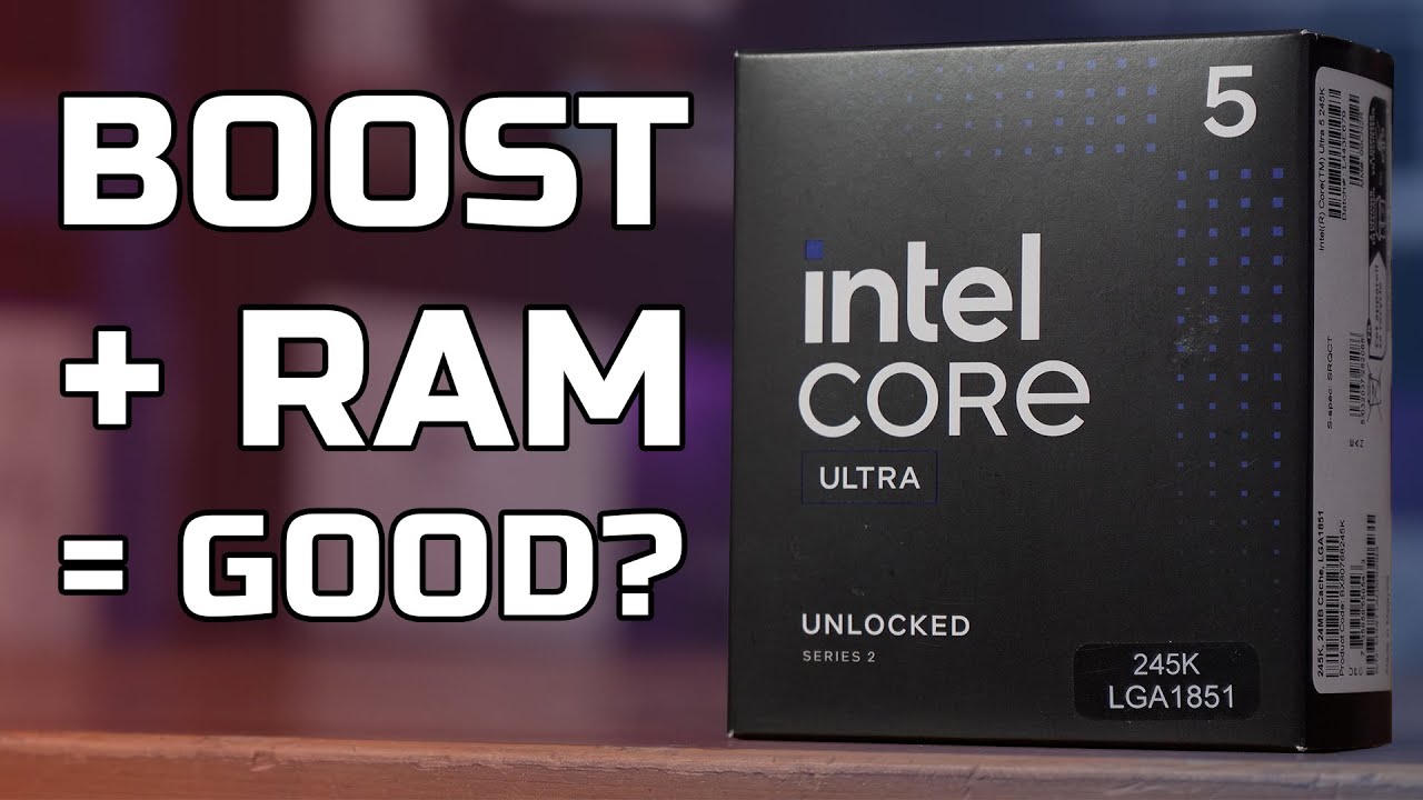 Test pamięci RAM Intel Core Ultra 245K Boost + 8000 MT/s (w por&oacute;wnaniu z 14600K)