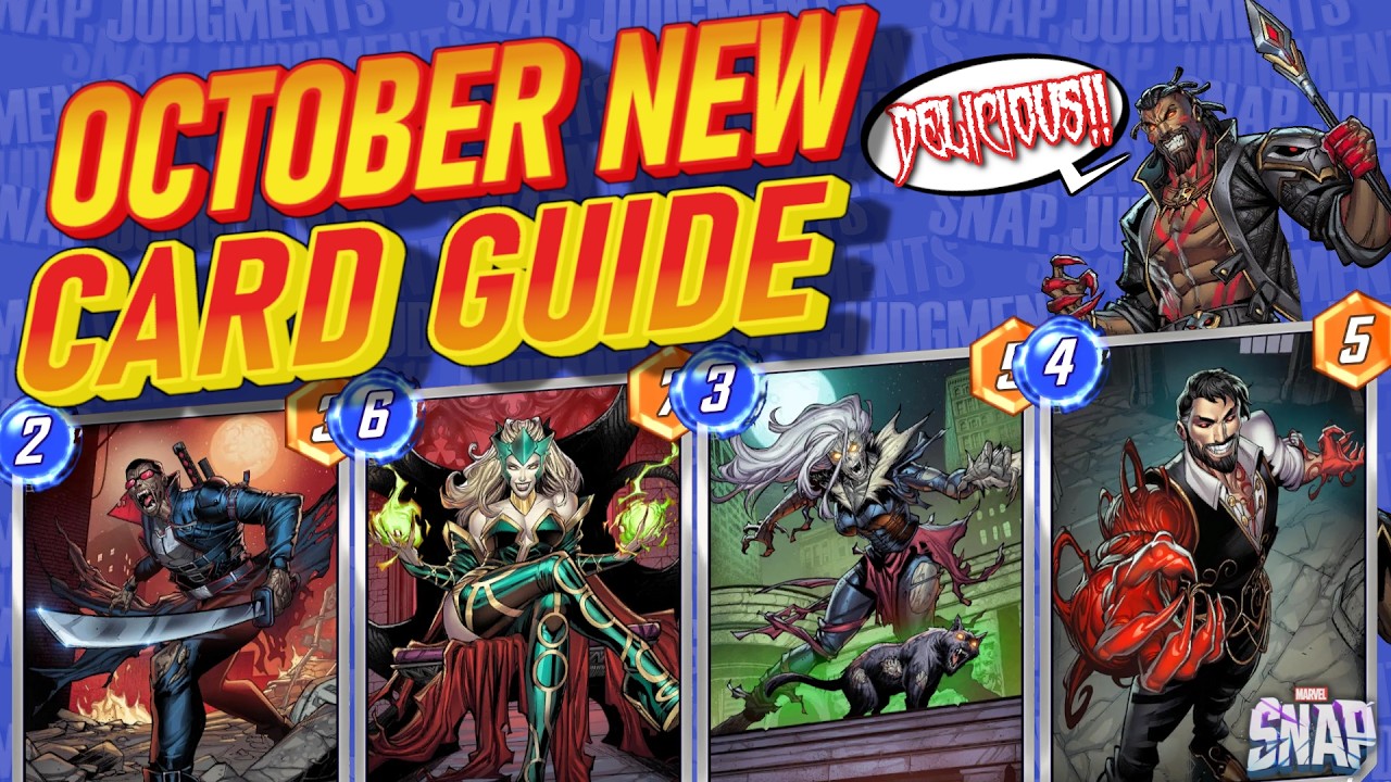 October Season Tier List & Best Decks! NEW Killmonger BREAKS the Best Deck! Marvel Snap