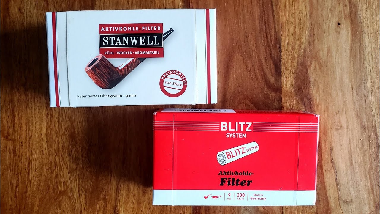 🇩🇪 Pfeife rauchen  |  R.I.P. Stanwell Filter – BLITZ System: Die Alternative?  |  Filter System