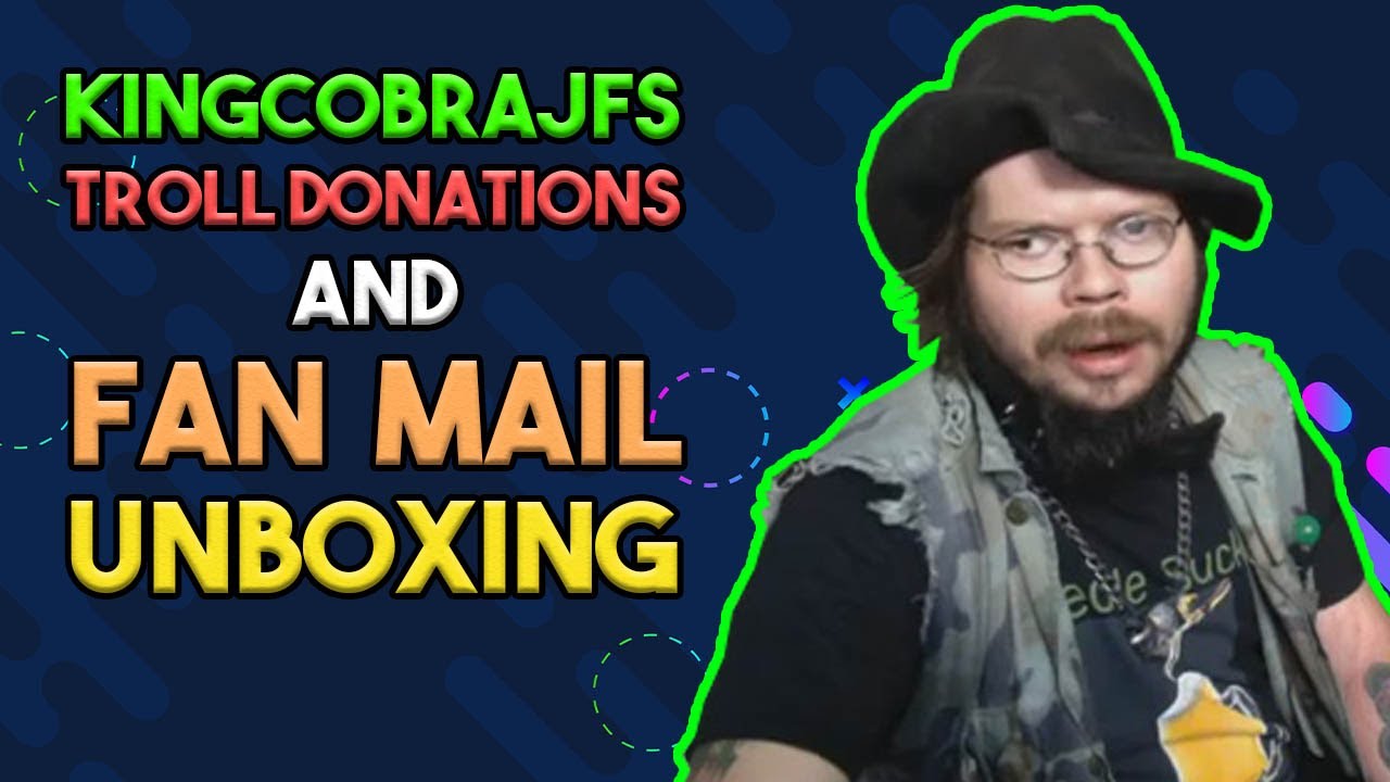 KingCobraJFS Troll Donations and Package Unboxing