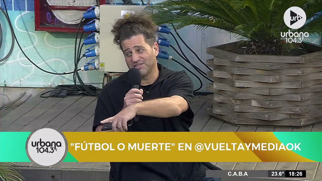 Fútbol o Muerte, con Damián Manusovich, en #VueltaYMedia