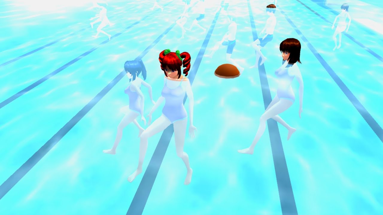 ละครสั้นfcเรื่อง เมื่อฉันขรี้แตกในสระว่ายน้ำ!!! #sakuraschoolsimulator