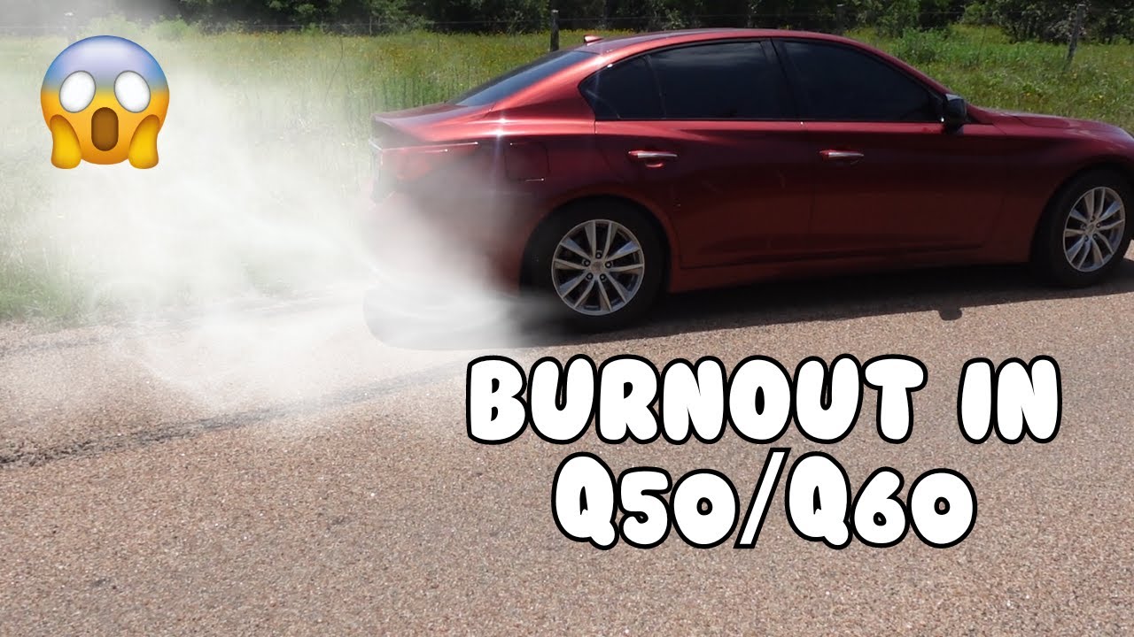 How To Do A Burnout In A Infiniti Q50/Q60