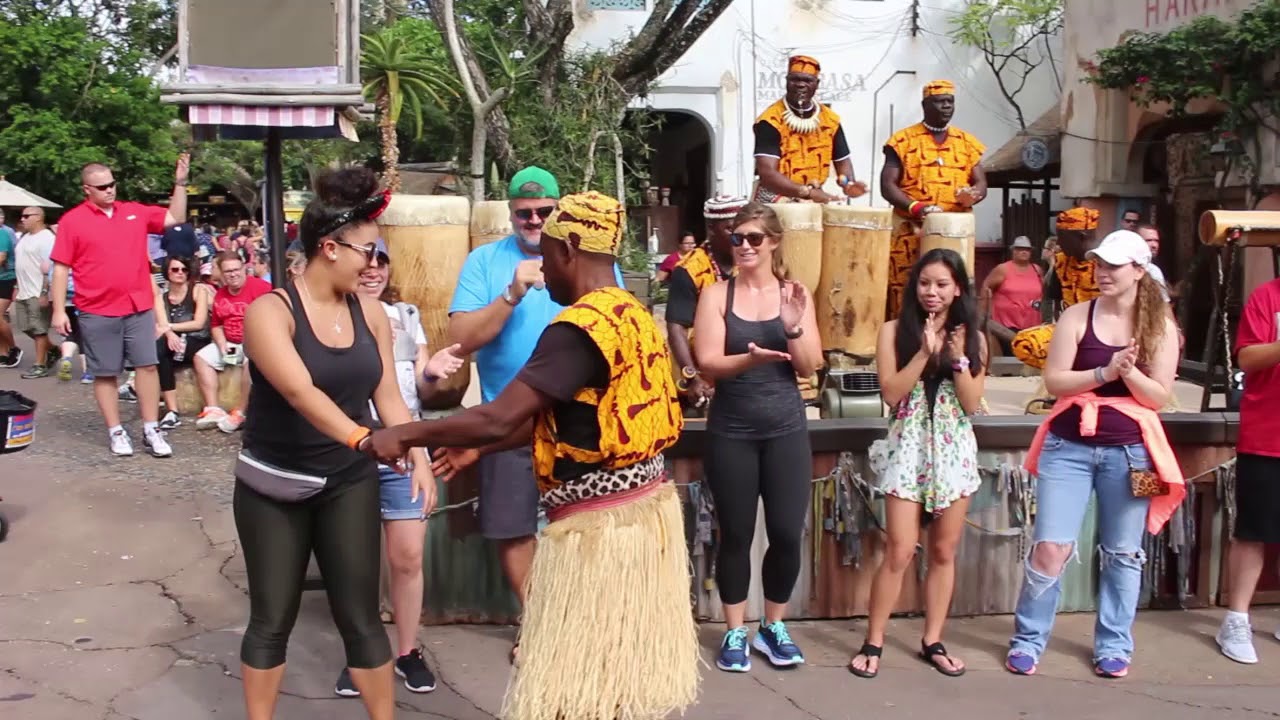 Disney World Harambe Drummers From Animal Kingdom Africa