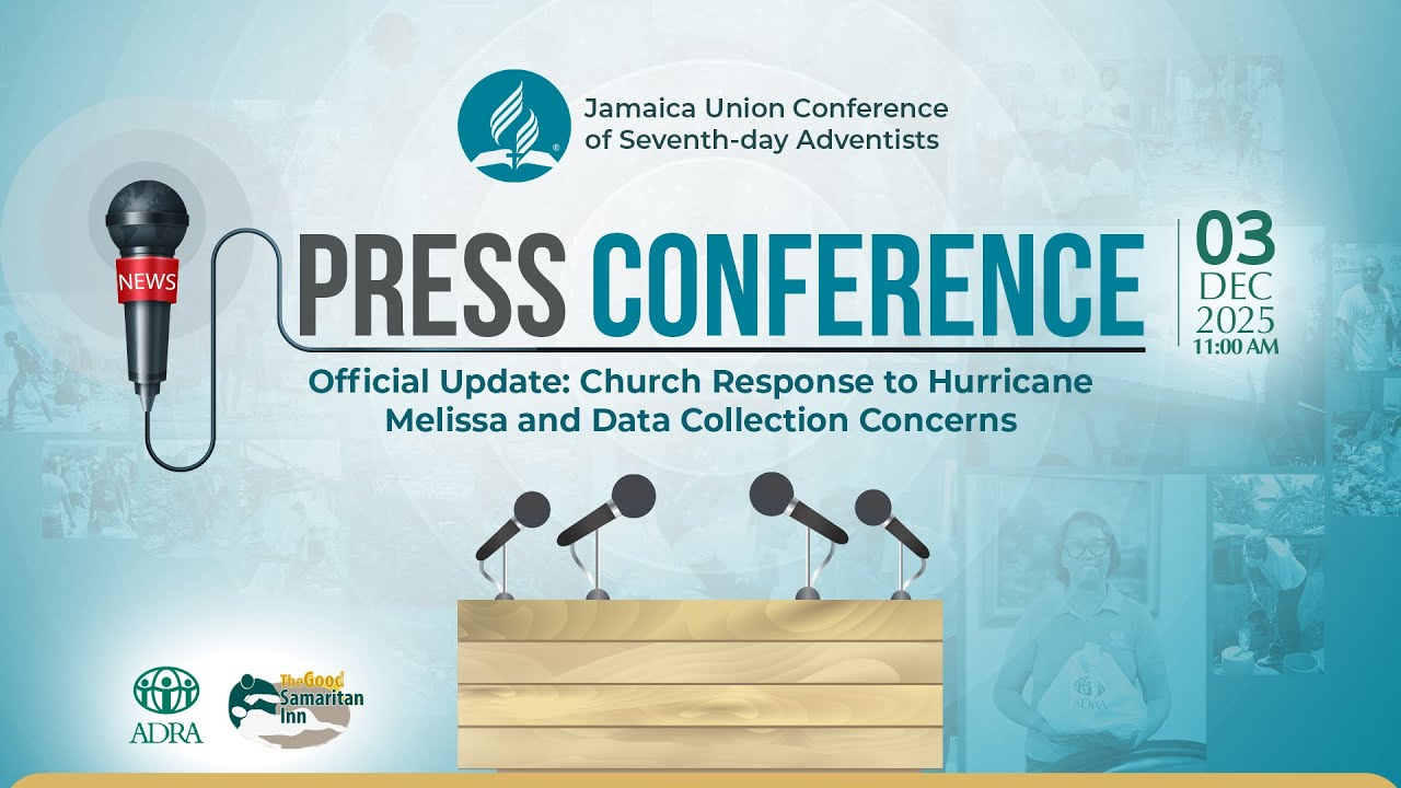 Press Conference - Church Response to Hurricane Melissa and Data Collection Concerns