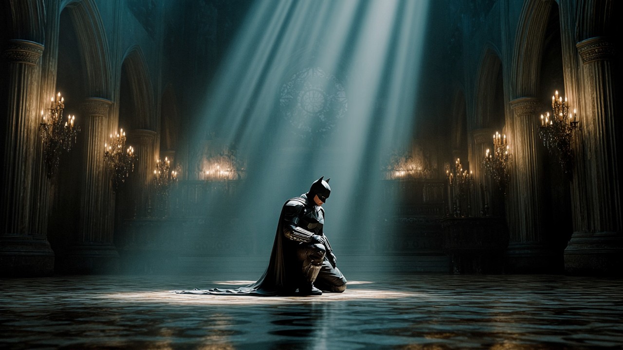 Reset Your Mind & Rise With Batman (The Dark Knight Meditation) Deep Focus Healing & Ambience