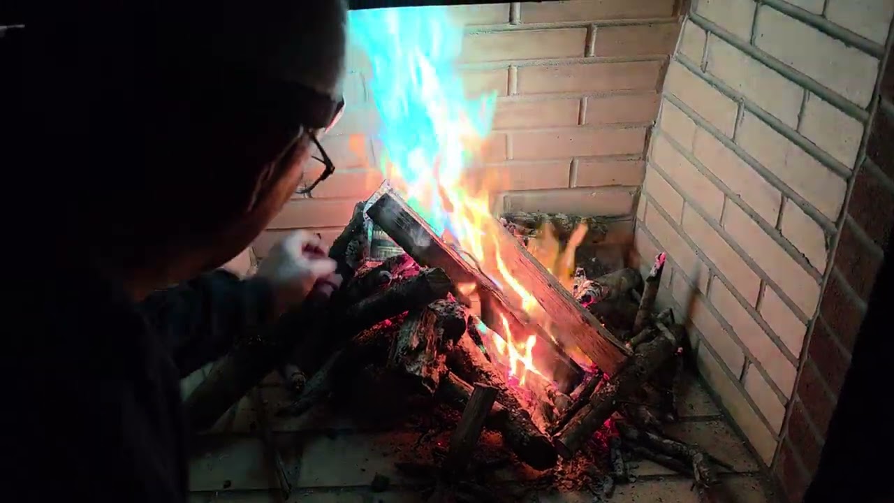 Magical Flames, color changing flames