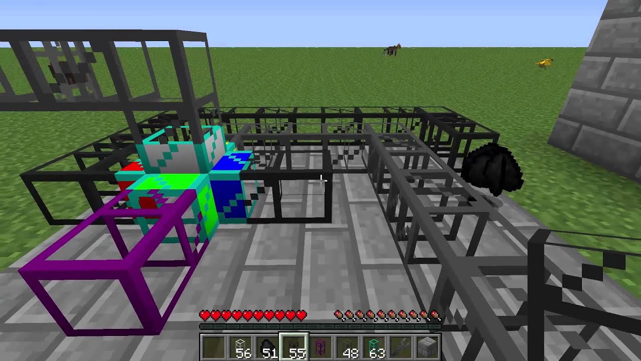 Minecraft com Mods - Tutorial Buildcraft3: Canos de transporte - Parte 1