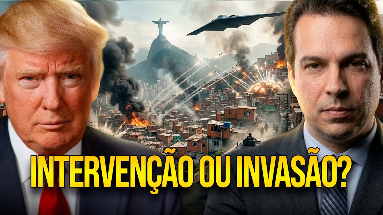 O BRASIL VAI SER INVADIDO? O QUE TRUMP ESTÁ TRAMANDO