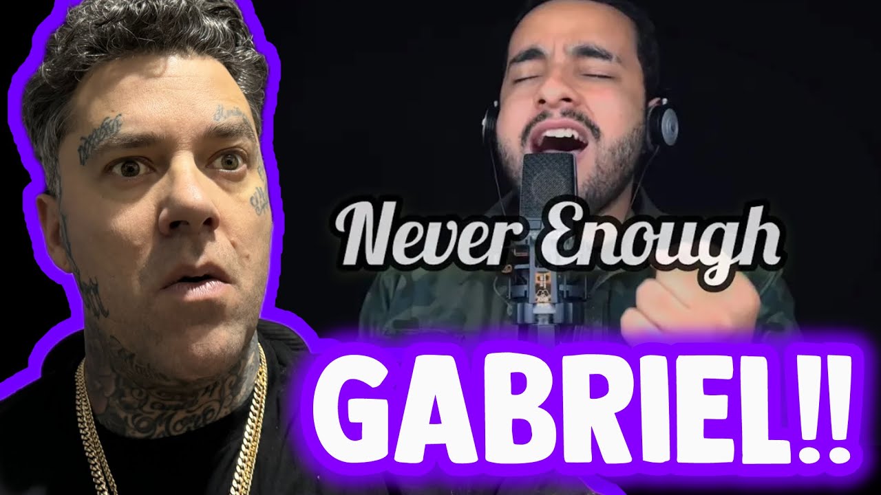 Rapper FIRST TIME REACTION to Gabriel Henrique - Never Enough (The Greatest Showman)