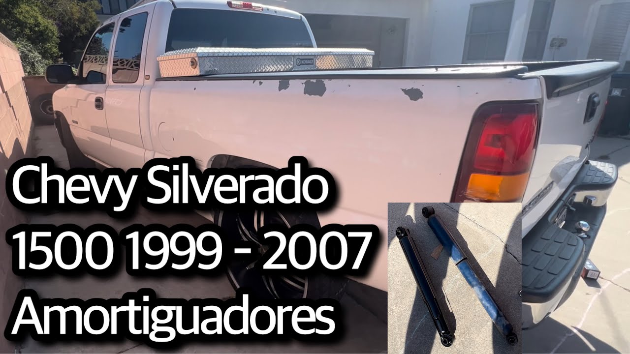 Как заменить задние амортизаторы на Chevrolet Silverado 1500 1999-2007 годов выпуска