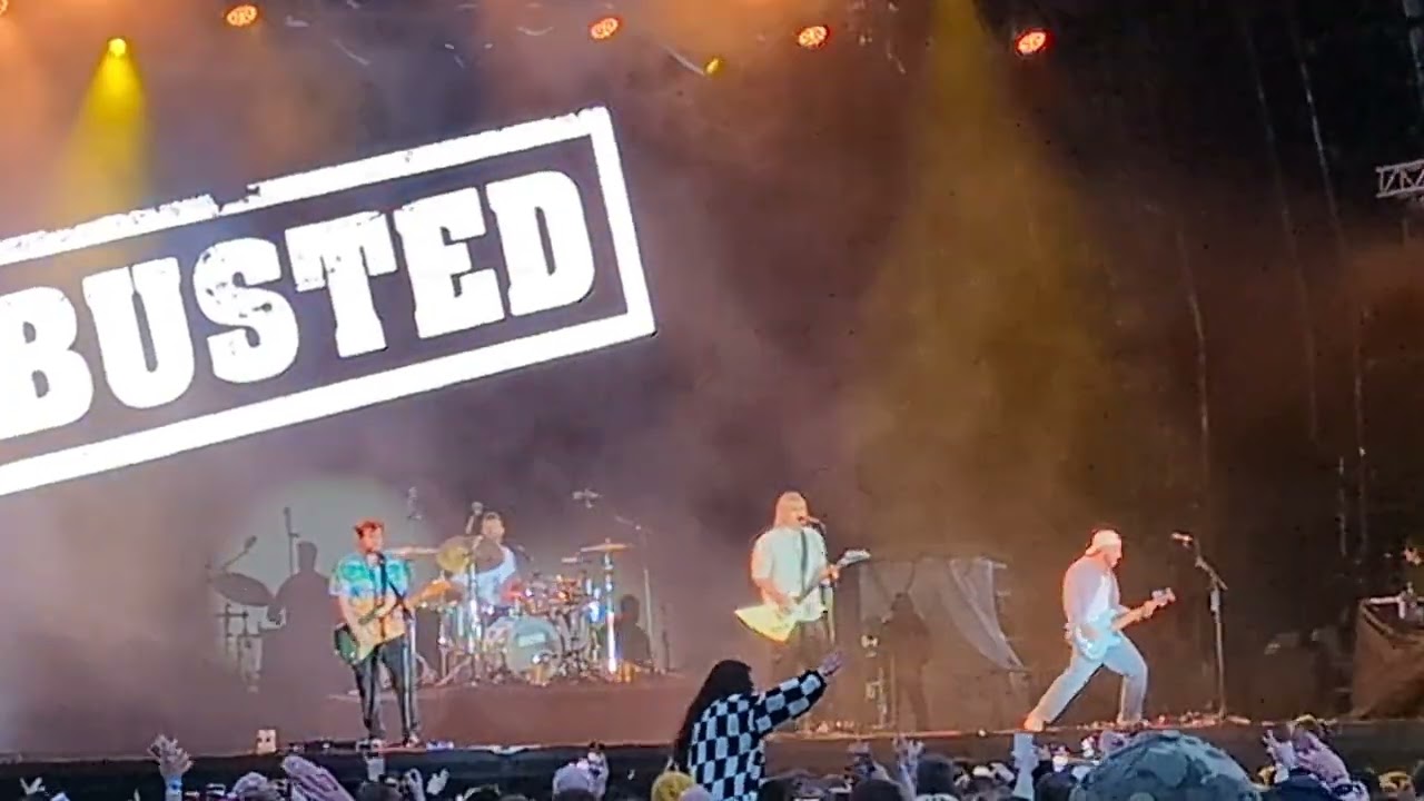 Busted - What I Go To School For (live) Stirling 2024