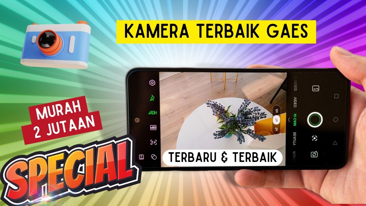 TERBARU!! 5 HP KAMERA TERBAIK 2023 2 JUTAAN