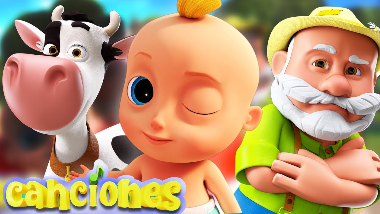 El Granjero En El Valle - Canciones Infantiles | LooLoo
